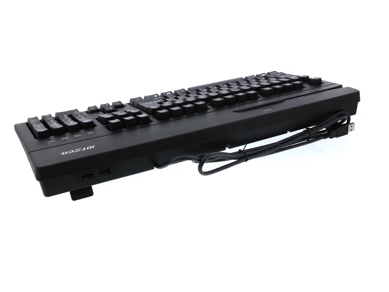 国内在庫】 Idtech IDKA-234112B VersaKey POS Keyboard with MagStripe Reader, TRACK  and 2, USB, Black 並行輸入品