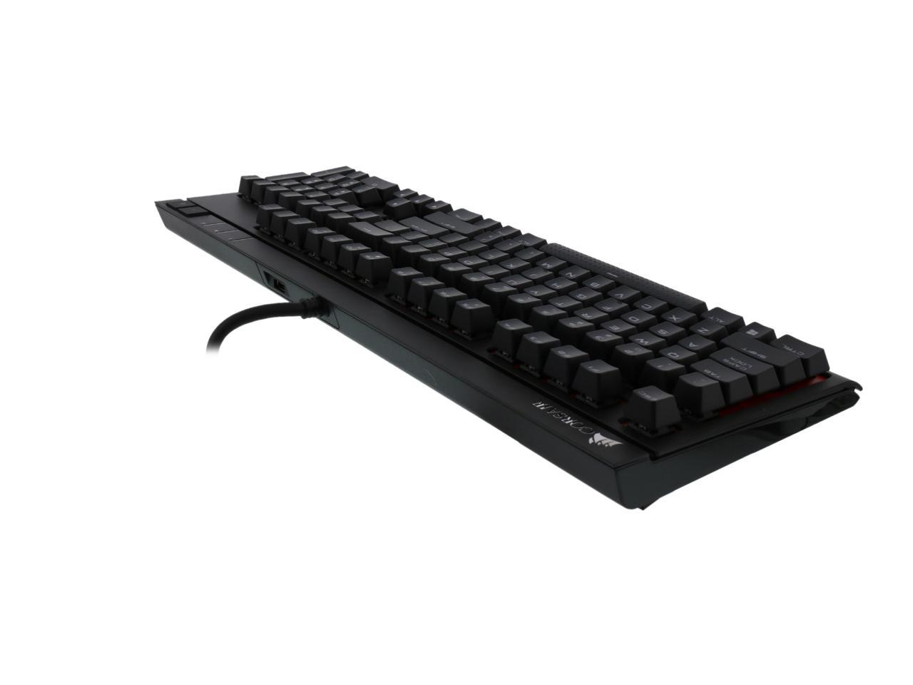 corsair strafe cherry mx red mechanical gaming keyboard
