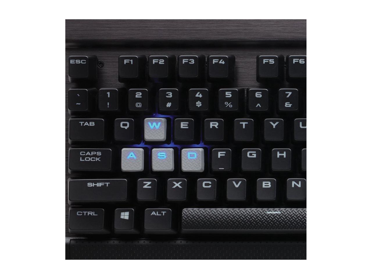 Corsair Gaming K70 LUX Mechanical Keyboard Backlit BLUE LED Cherry MX