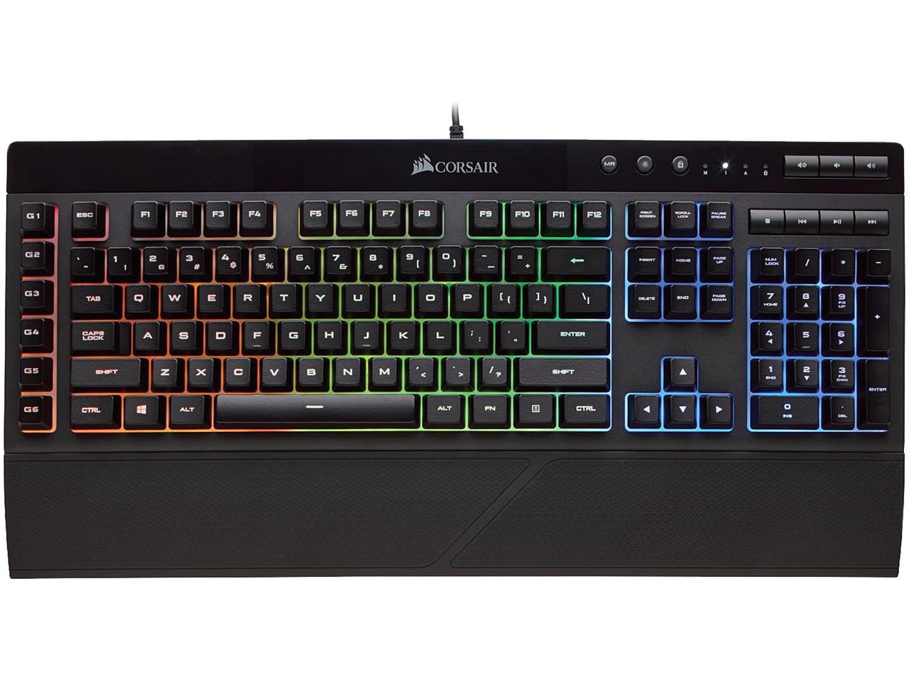 k55 rgb gaming keyboard