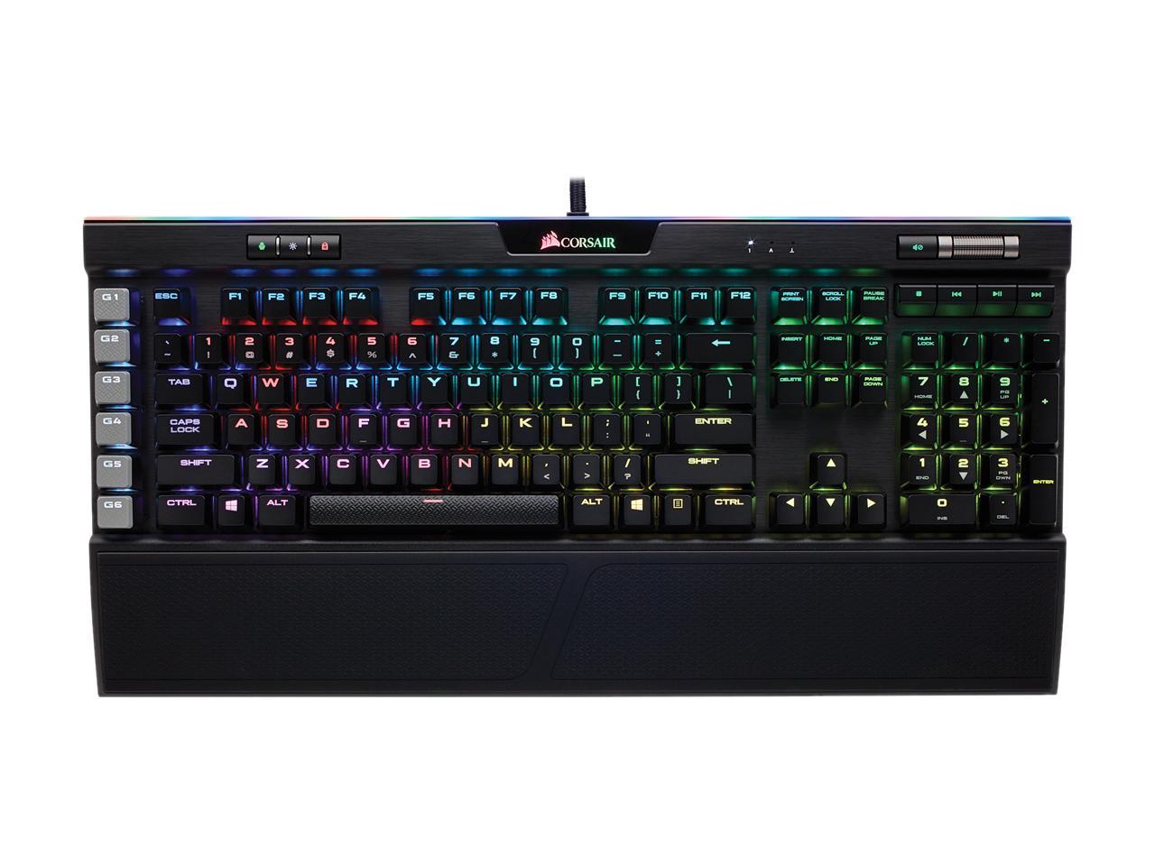 Corsair K95 RGB PLATINUM Mechanical Gaming Keyboard ...