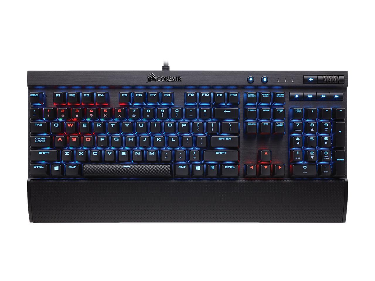 Corsair Gaming K70 LUX RGB Mechanical Keyboard, Backlit RGB LED,