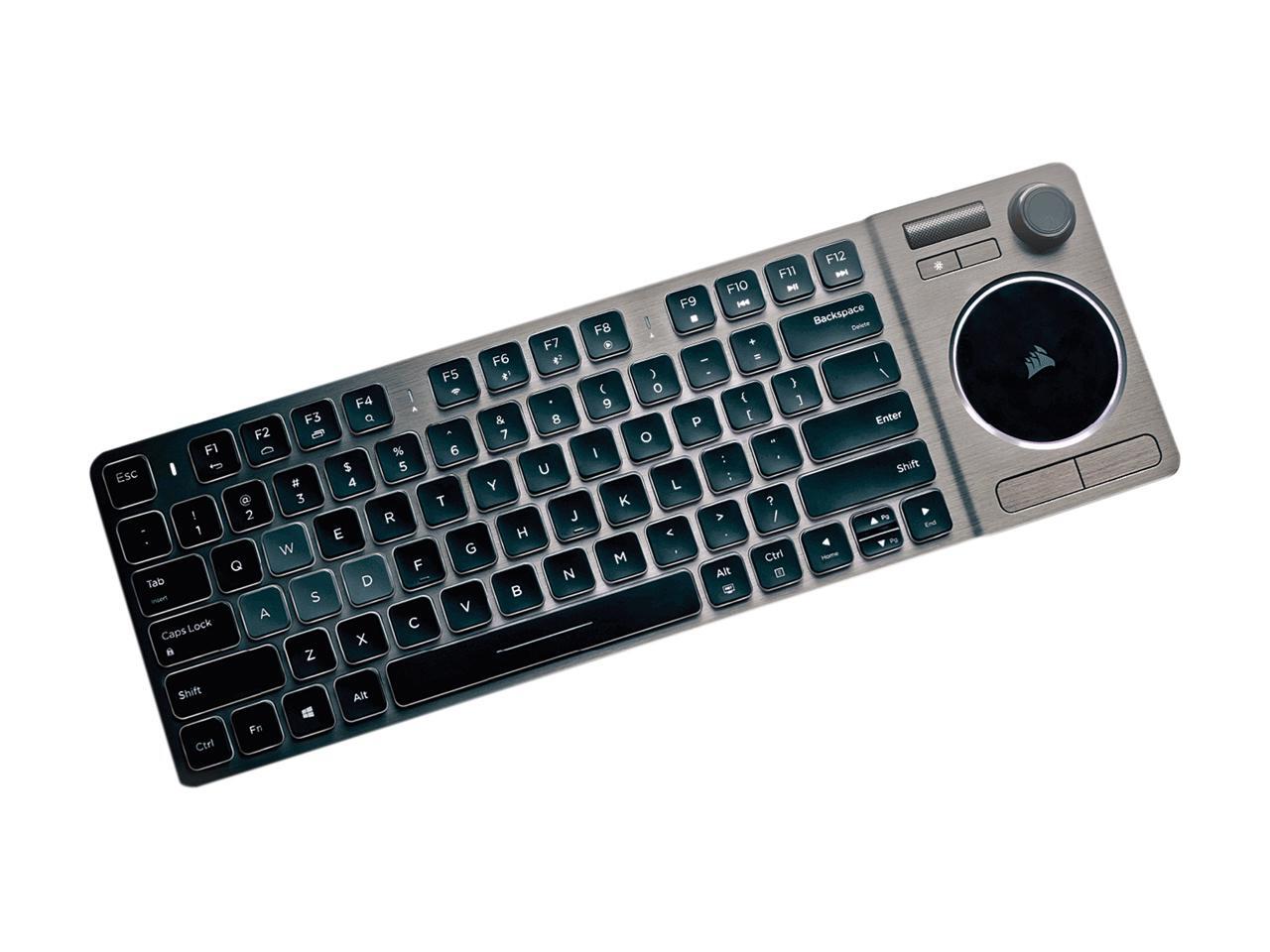 Corsair K83 Wireless Entertainment Keyboard, Backlit White LED Newegg.ca