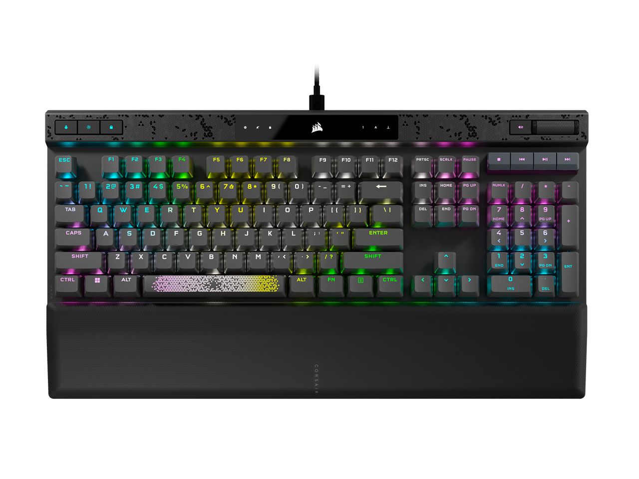 CORSAIR K70 MAX RGB Gaming Keyboard, Adjustable