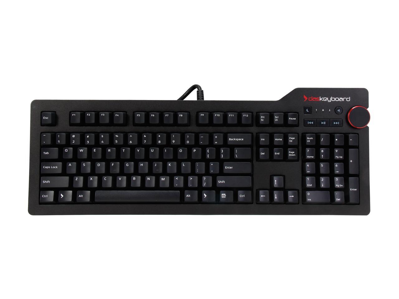 Das Keyboard 4 Professional Clicky MX Blue Mechanical Keyboard