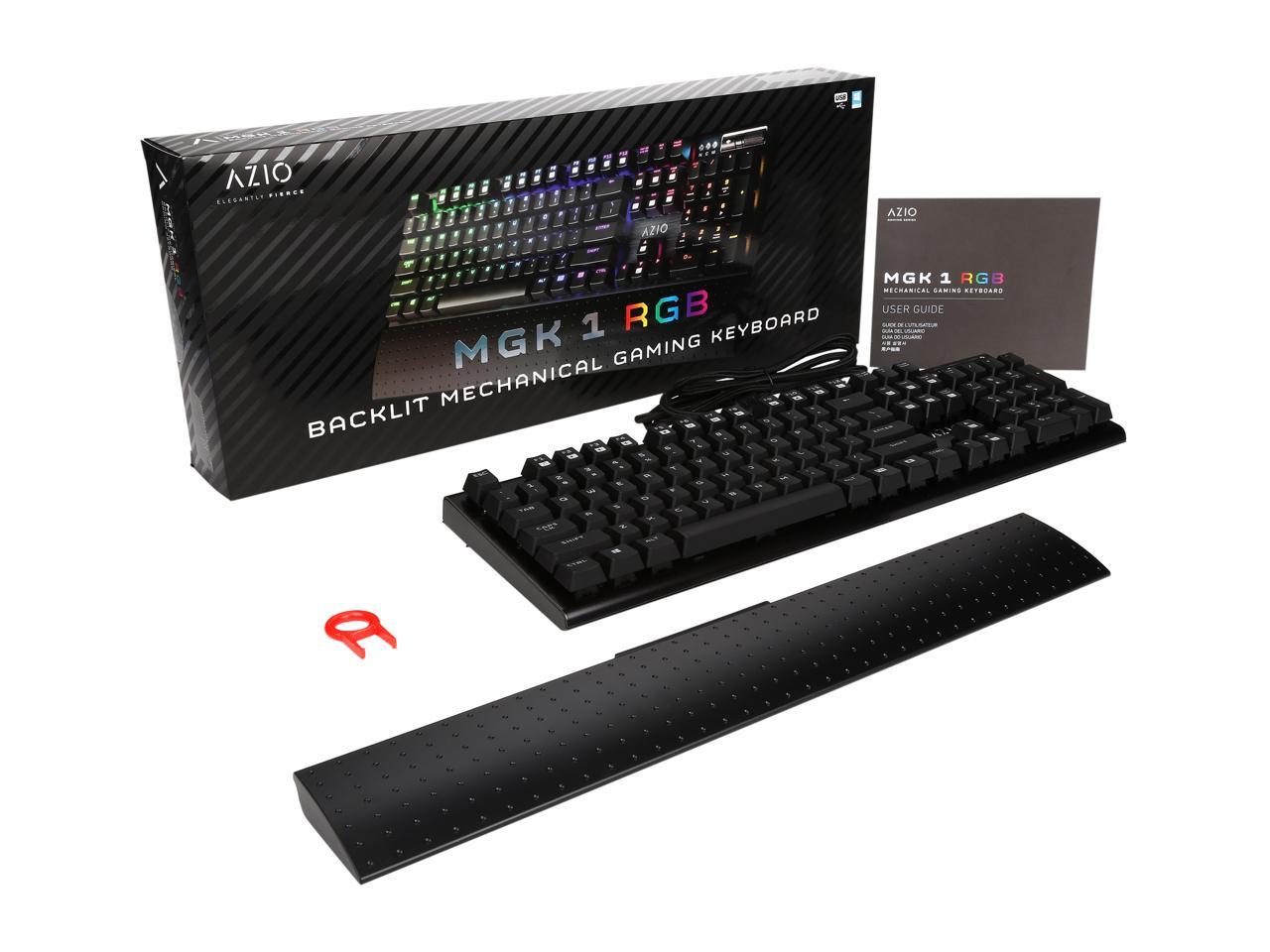 AZIO MGK1-RGB-BLU MGK1 MGK1-K RGB Gaming Keyboard Replacement Foot/Leg/Feet 2pc 
