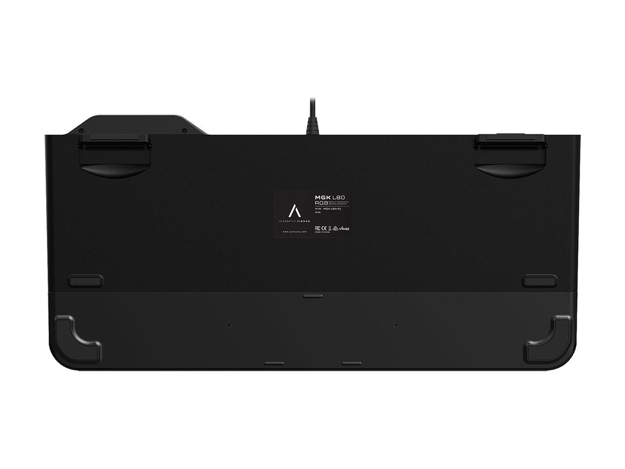 AZIO MGK L80 Mechanical Gaming Keyboard (Brown K-Switch / RGB Backlight)
