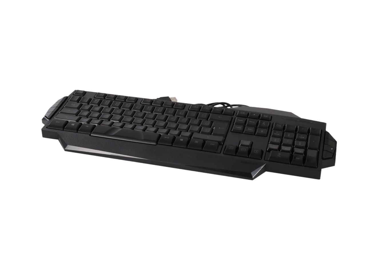 Speedlink Rapax Gaming Keyboard - Black - Newegg.com