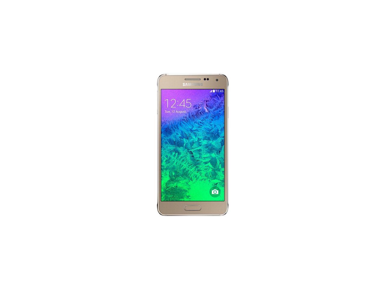 Samsung Galaxy Alpha SM-G850F (FACTORY UNLOCKED) 32GB, GOLD - Newegg.com