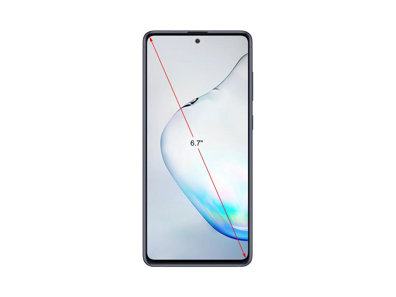 Samsung Galaxy Note 10 Lite N770f 128gb Dual Sim Gsm Unlocked Phone International Variant Us Compatible Lte Newegg Com