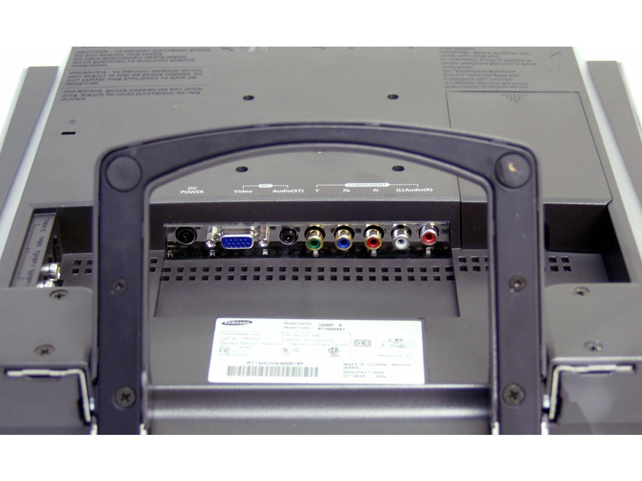 SAMSUNG 152MPSilver Silver LCD TV Monitor Builtin stereo speakers