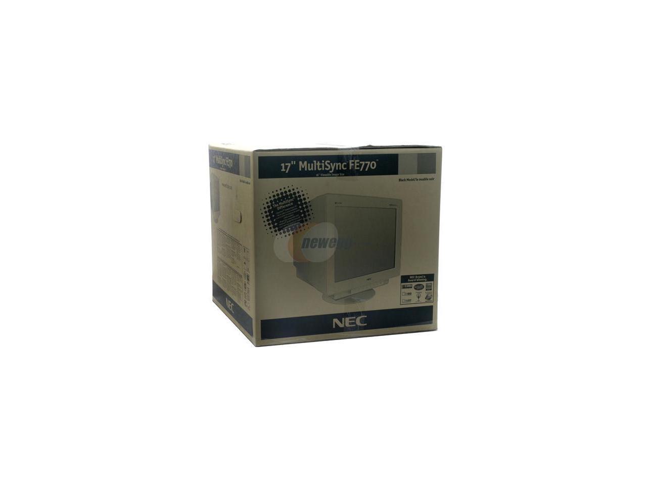 NEC Display Solutions FE770-BK Black 17" CRT Monitor - Newegg.ca