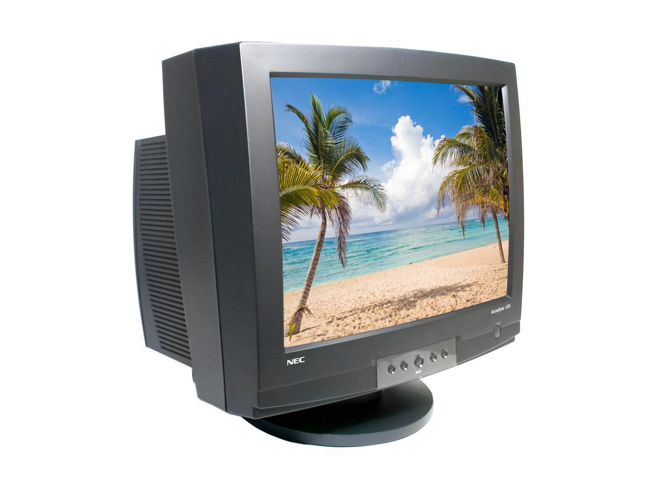 NEC Display Solutions AS120BK Black 21" CRT Monitor