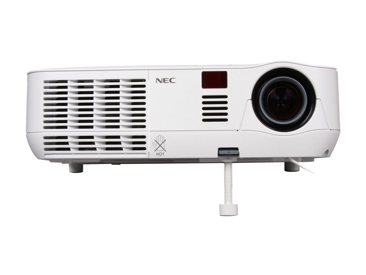 NEC Display Solutions NP-V260 SVGA 800x600 2600 Lumens DLP Mobile 3D ...