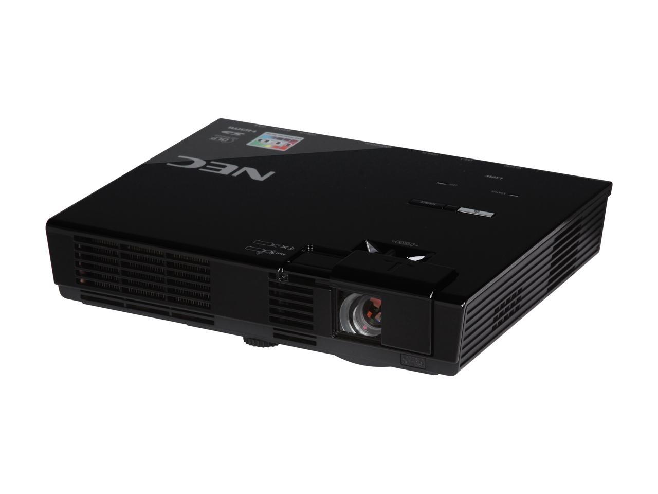 Nec Display Solutions Np L50w Dlp Mobile Projector Newegg Com