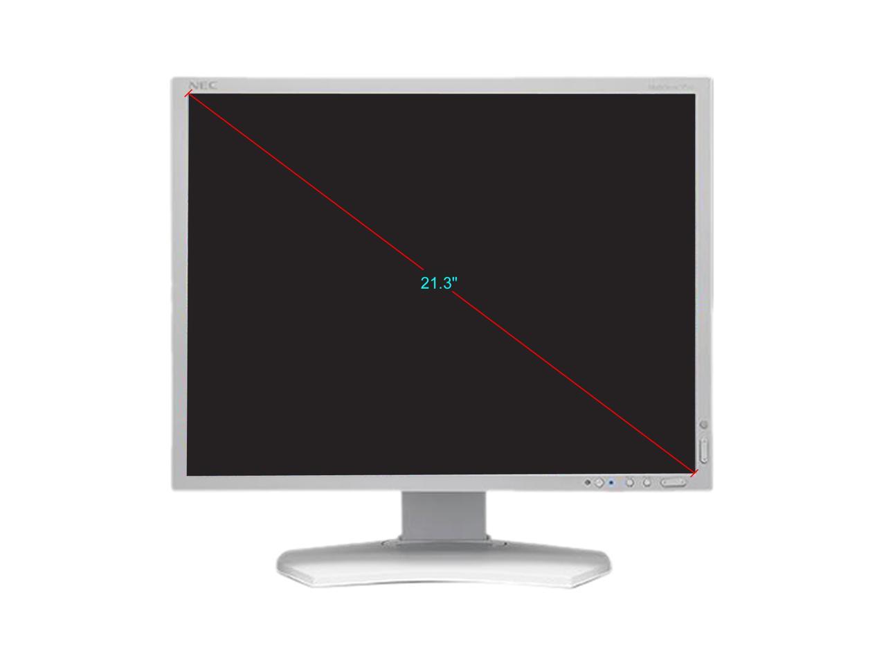 EIZO NEC MULTISYNC P212 21.3” COLOR LCD MONITOR IPS PANEL 4:3 
