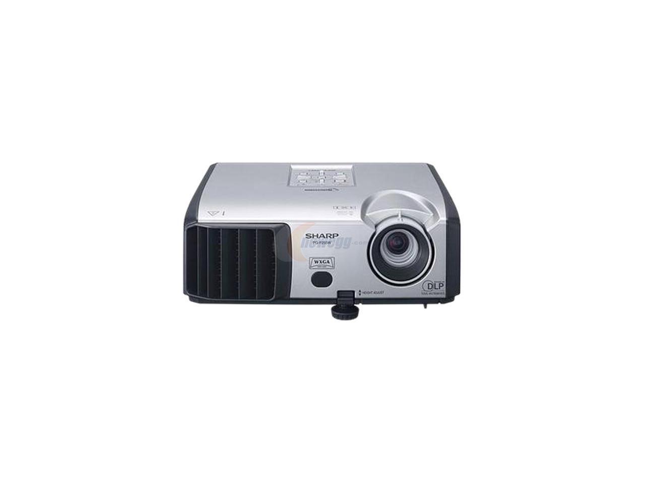 SHARP Notevision PGF255W WXGA 1280x800 2500 ANSI Lumens Multimedia DLP