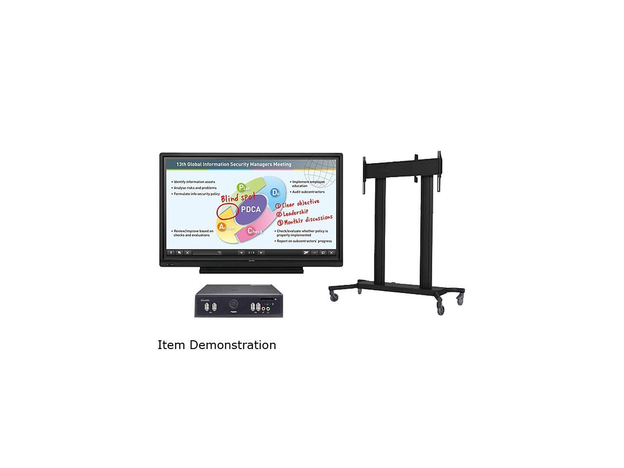 Sharp PNC703BPKG2 70" Class FullHD AQUOS BOARD Interactive Display