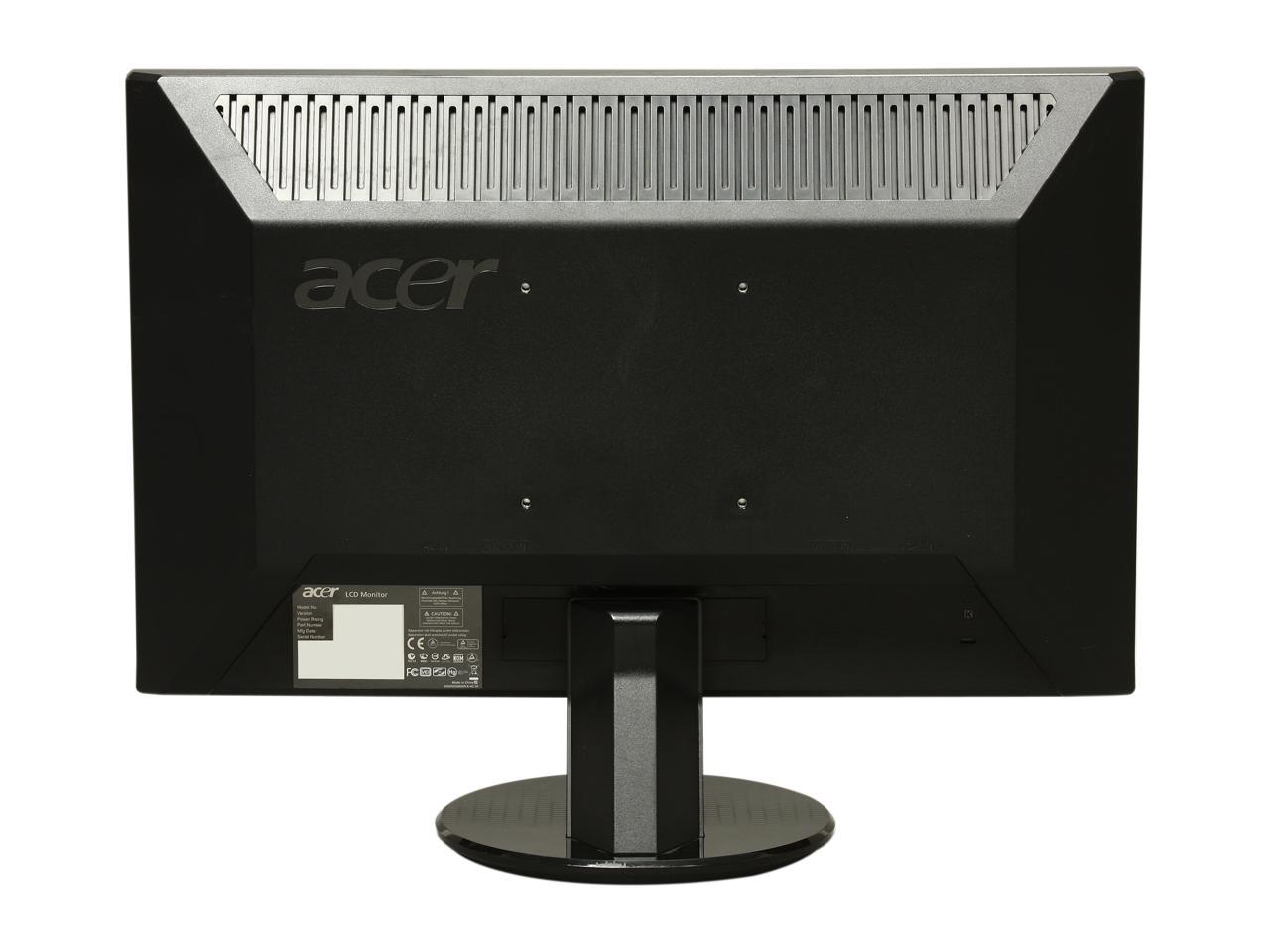 Acer g205hv характеристики сколько герц