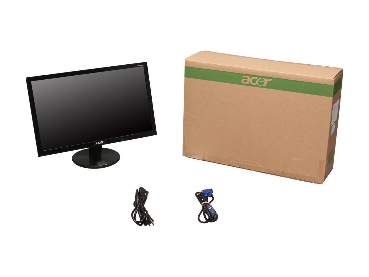 Acer P Series P206HL BD 20" LCD Monitor