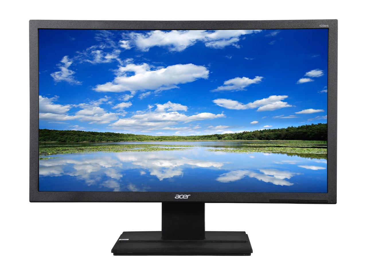 Used - Good: Acer V236HL Black 23" 5ms Widescreen LED Backlight LCD ...