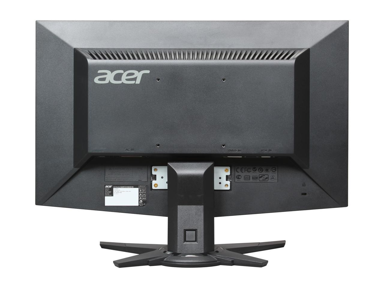 Acer g205hv характеристики сколько герц