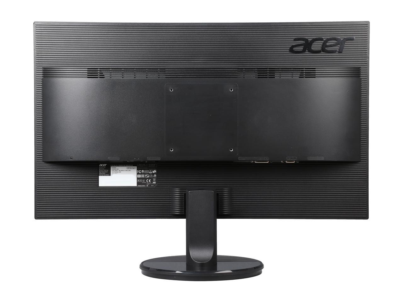 Монитор acer k242hl обзор