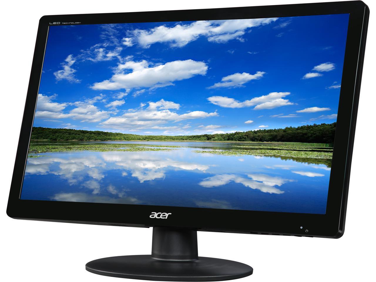 Acer 19.5" 60 Hz TN LCD Monitor 5 ms 1600 x 900 DSub S200HQL