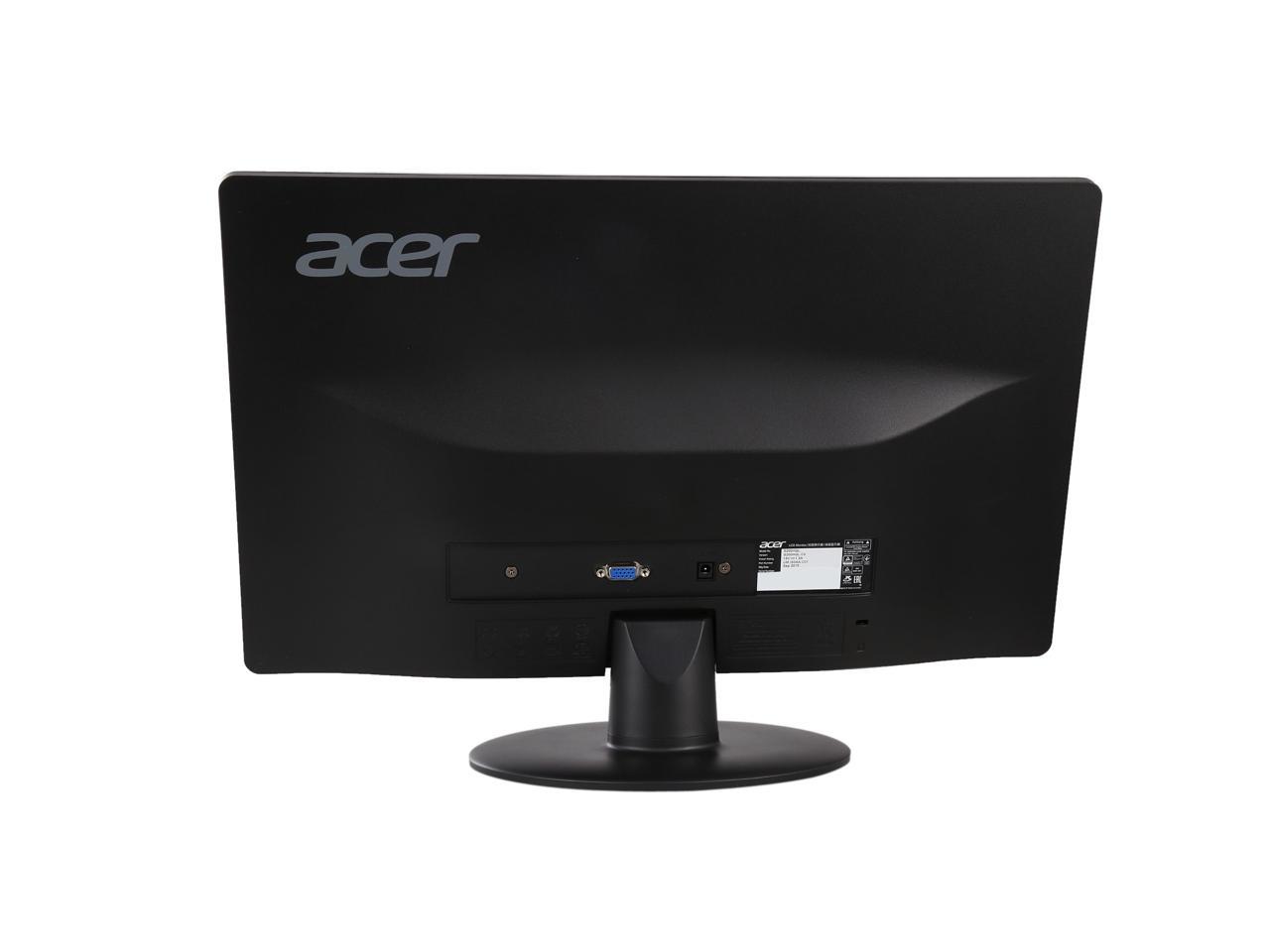 Acer S200HQL 19.5" 1600 x 900 60 Hz D-Sub LCD Monitor - Newegg.com