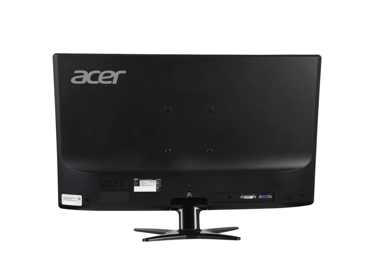 Acer g246hl нет подсветки