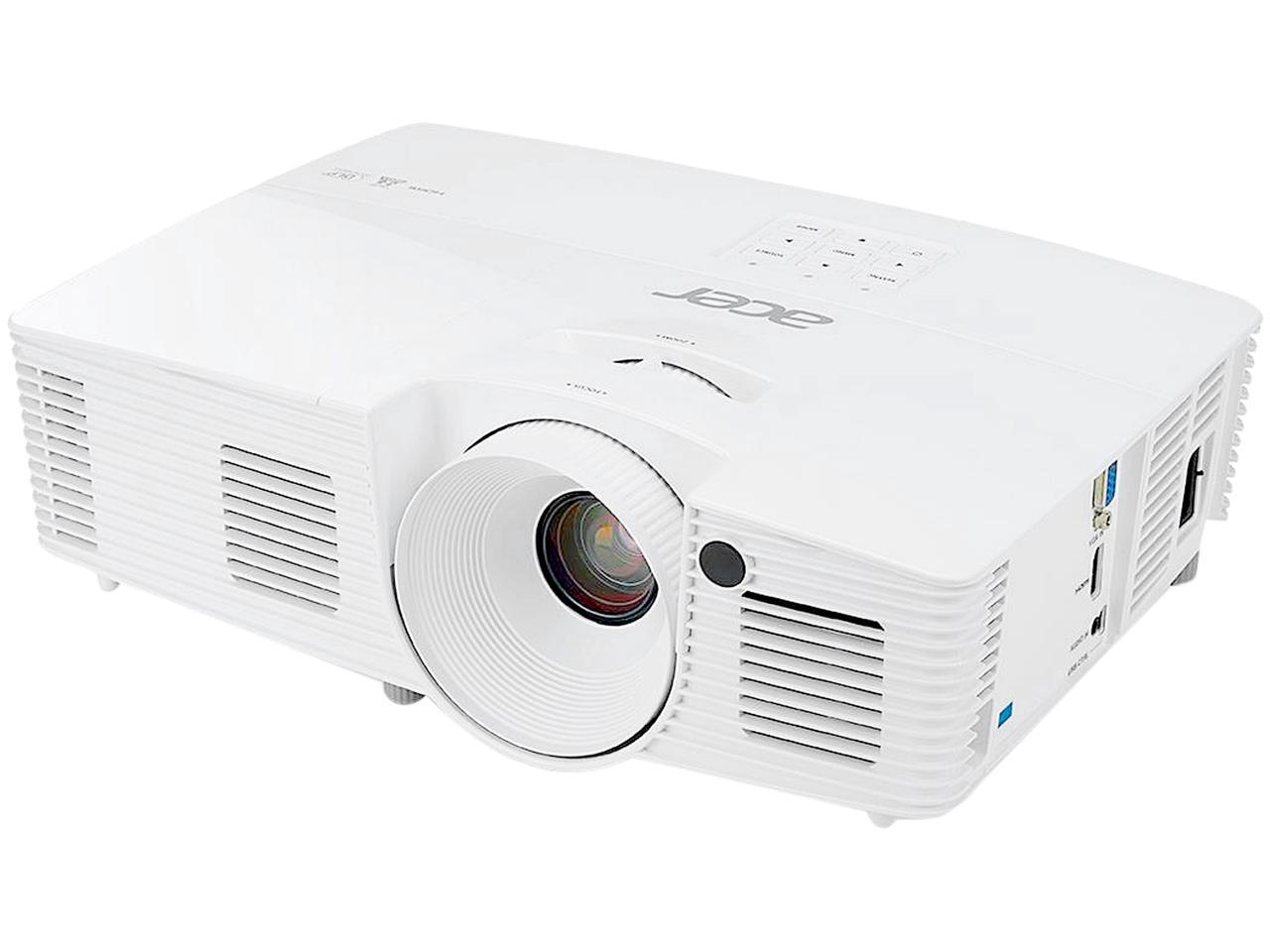 Acer X117H Projector, 3600 Lumens, 200001 Contrast Ratio, 27"300" Image Size, HDMI, USB, VGA