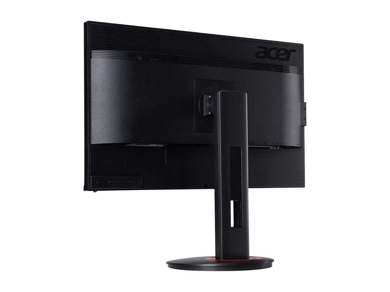 1ms 144Hz Refresh 1920 x 1080 Zero Frame TN G-SYNC Compatible Gaming Monitor Display Port 1.2 & 2 x HDMI 2.0 Ports Acer XF270H Bbmiiprx 27 Full HD 