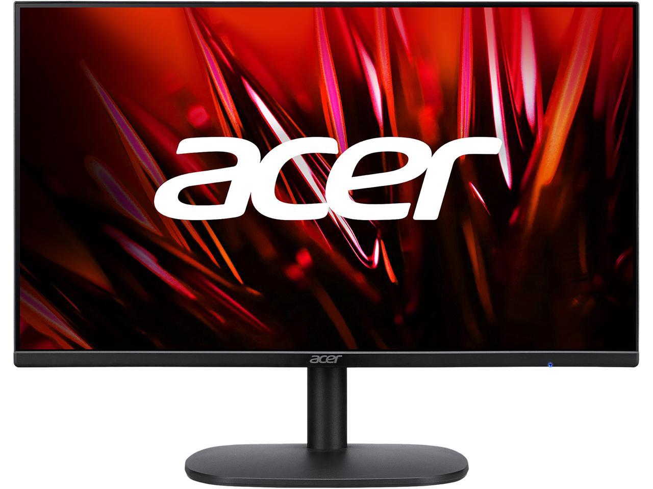 Acer EK240Q bi 24" (23.6" Viewable) Full HD (1920 x 1080) Monitor with AMD FreeSync Technology, 75Hz Refresh Rate, 1ms (VRB) Response Time (HDMI Port 1.4 & VGA Port)