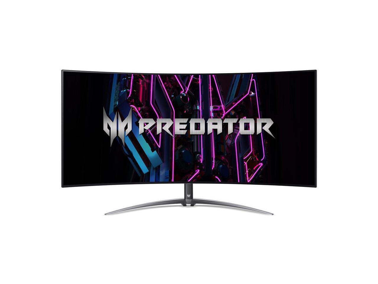 Acer 45" 240Hz OLED 2K Curved gaming monitor 0.01ms FreeSync (AMD