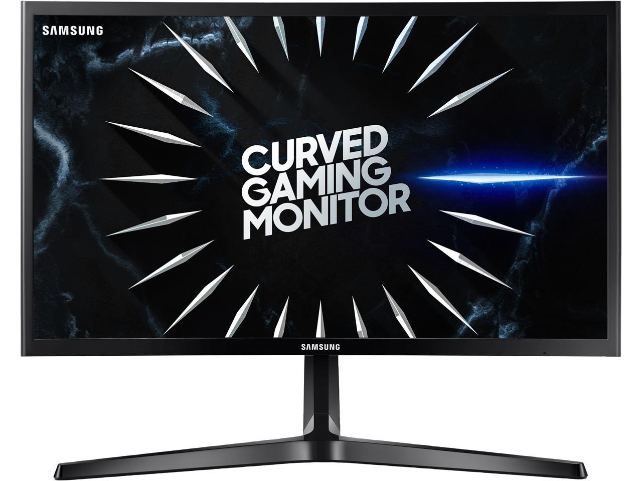 Samsung C24rg50 24 Hd 144hz Led Curved Gaming Monitor Newegg Com