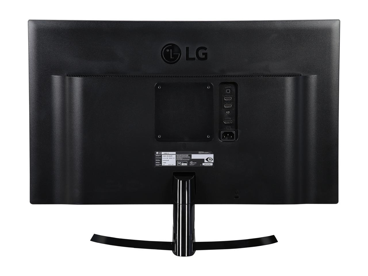 how to center monitor lg 4k screen