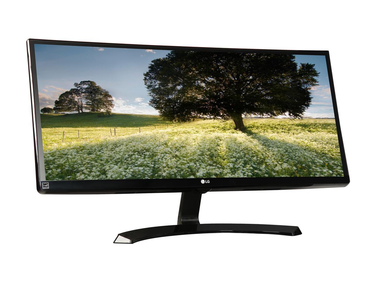 Refurbished Lg Um A P Black Ms Hz Widescreen Led Backlight Ultrawide Full Hd Ips Lcd