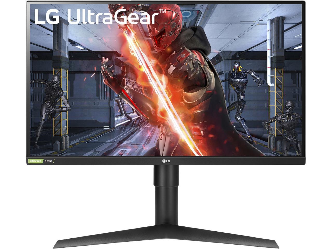 GtG 2560 x 1440 LG UltraGear 27GN800-B 27 Inch Ultragear QHD Response Time / 144Hz Refresh Rate and NVIDIA G-SYNC Compatible with AMD FreeSync Premium Black IPS Gaming Monitor with IPS 1ms 