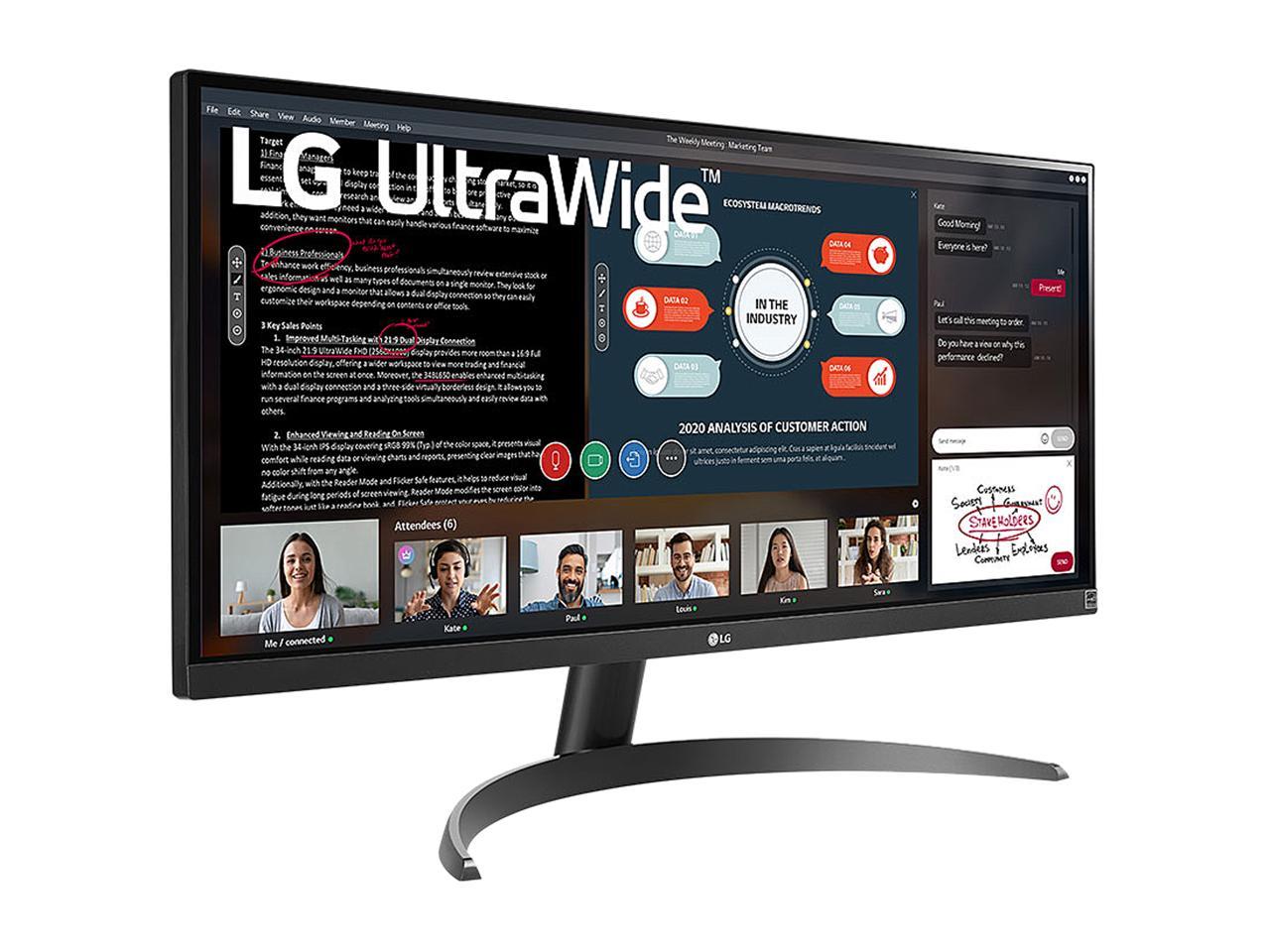 Монитор lg 29wp500 b обзор