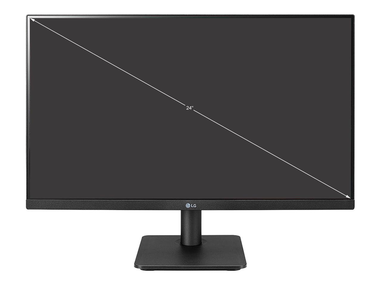 LG 24MP400-B 24" Full HD 1920 X 1080 IPS 75Hz AMD FreeSync HDMI D-Sub ...