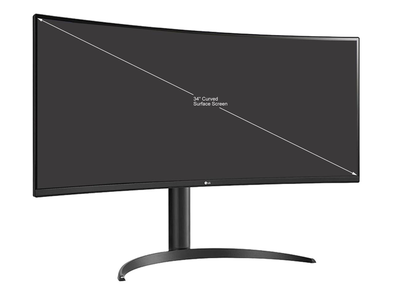 LG 34" 160 Hz VA UWQHD Monitor 5 Ms (GtG At Faster), 1 Ms MBR FreeSync ...