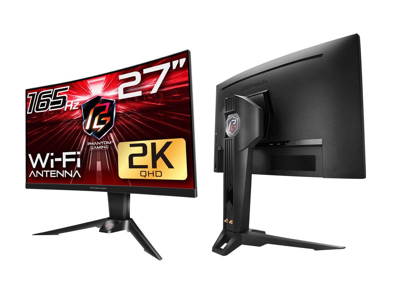 ASRock Phantom PG27Q15R2A 27" QHD 2560 x 1440 (2K) 165 Hz (144Hz and ...
