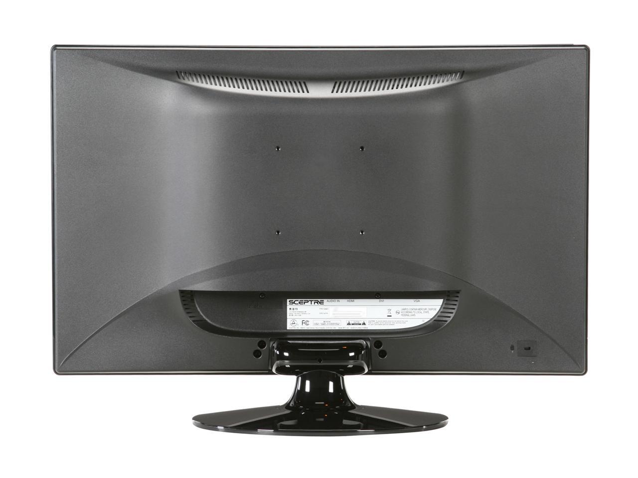 SCEPTRE X270W1080P Black 27" 2ms HDMI Widescreen LCD Monitor 400 cd/m2