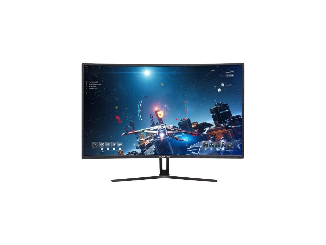 SCEPTRE C325B185RD 32" 185Hz LED Curved Gaming Monitor