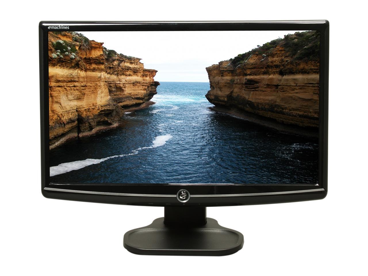 Refurbished eMachines 18.5" LCD Monitor 5 ms 1366 x 768 DSub E182H