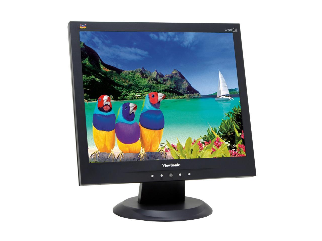 Монитор viewsonic va703b разборка