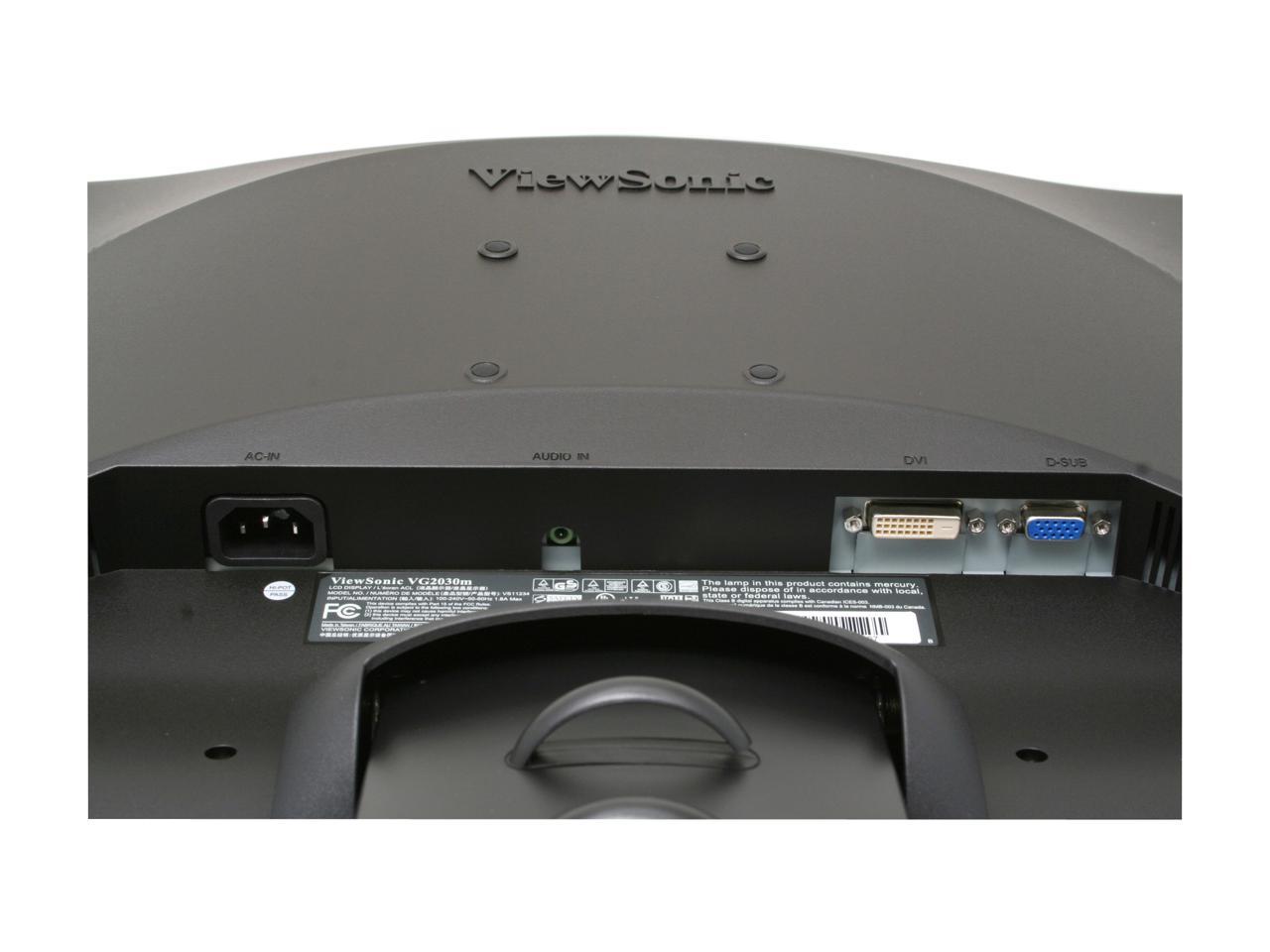 viewsonic vg2030m