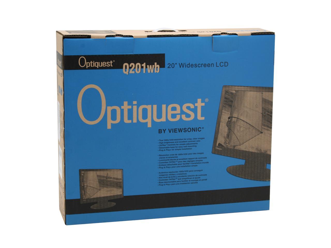 Монитор optiquest q201wb разборка