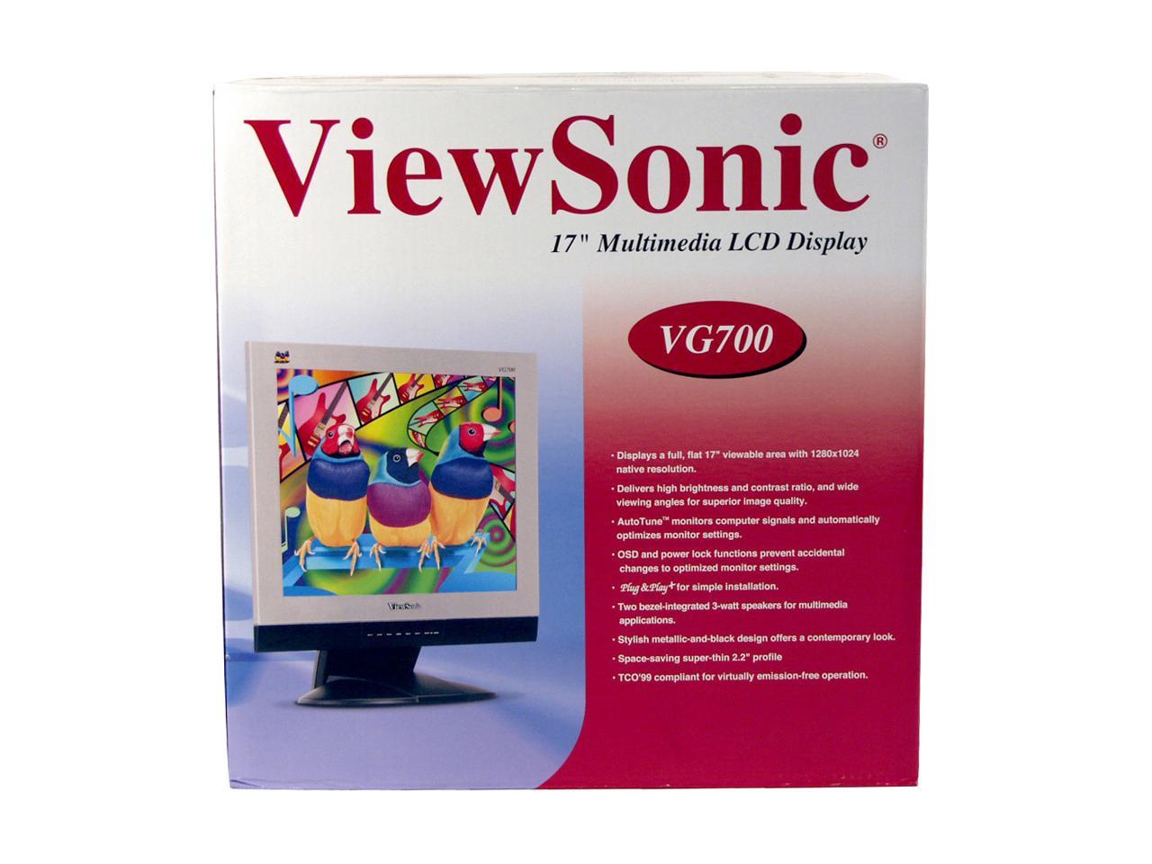 viewsonic vg700