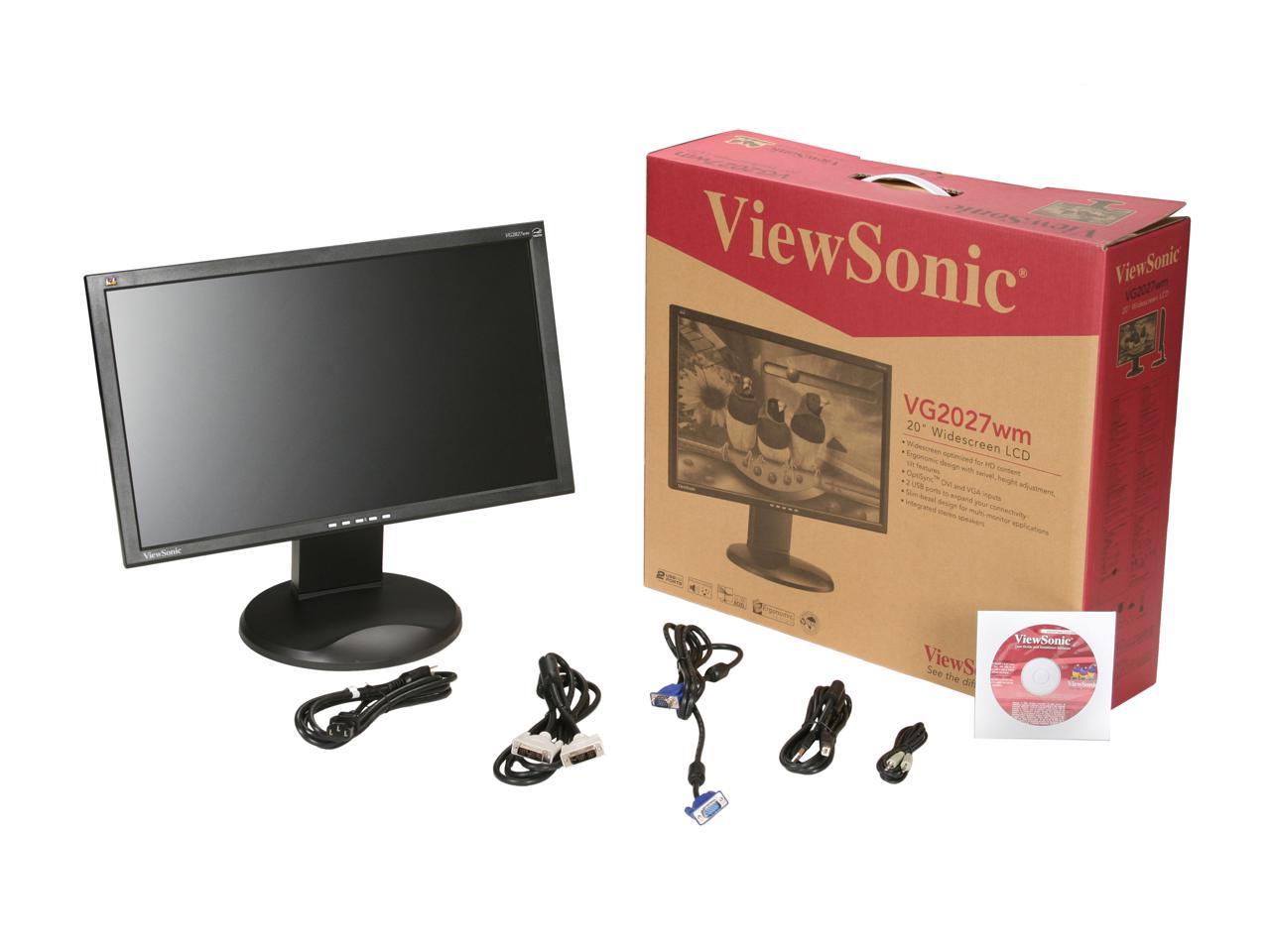 viewsonic vg2027wm